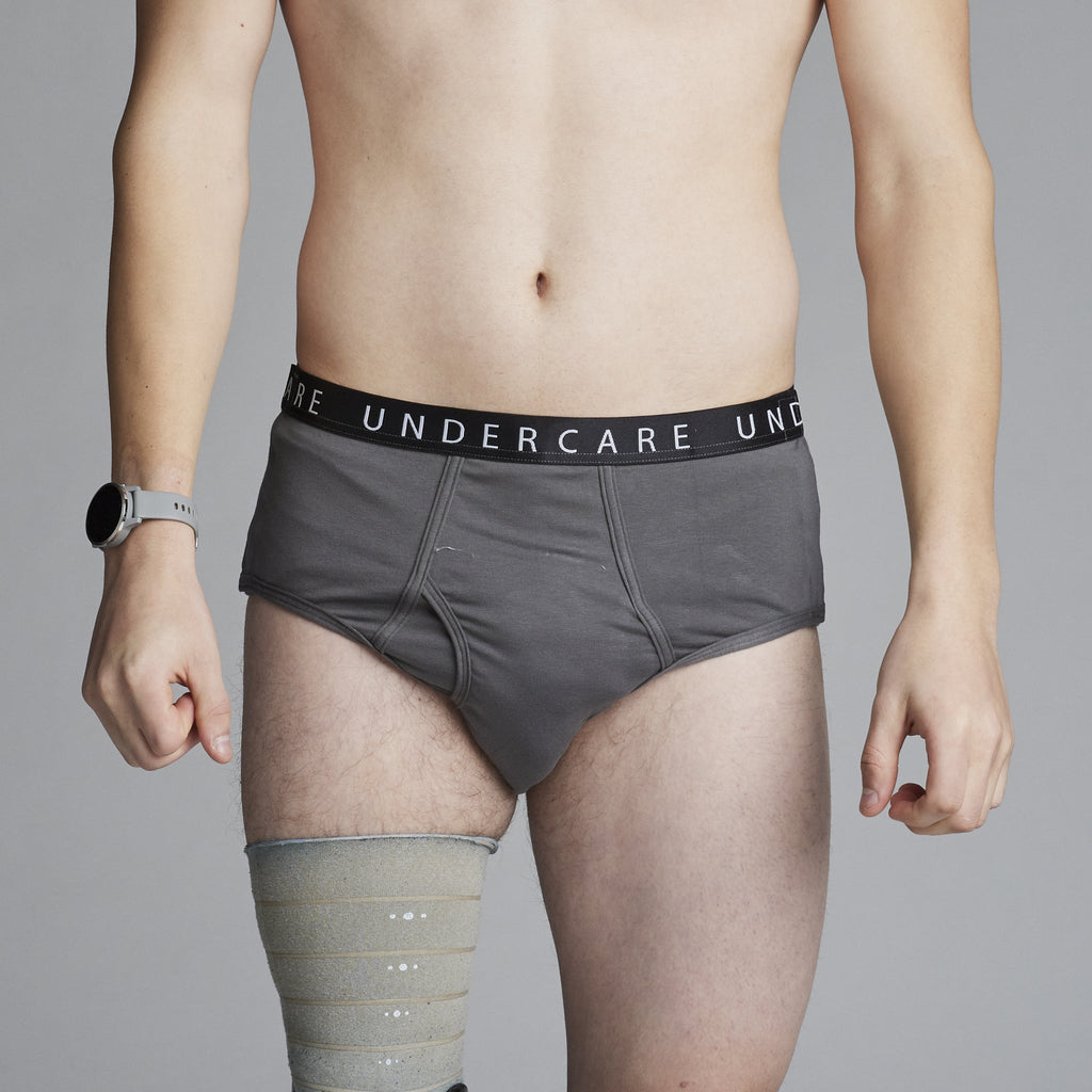 UNDERCARE Adaptive Underwear: Unisex Boxer in Pure Mauritius