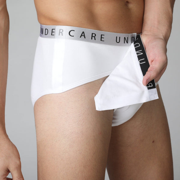 New (1) Undercare Adaptive Men's Underwear Classic Brief~~Black~~Size L  (34-36W)